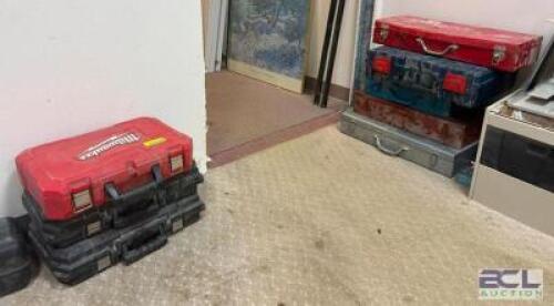 ASSORTED TOOL BOXES / EMPTY