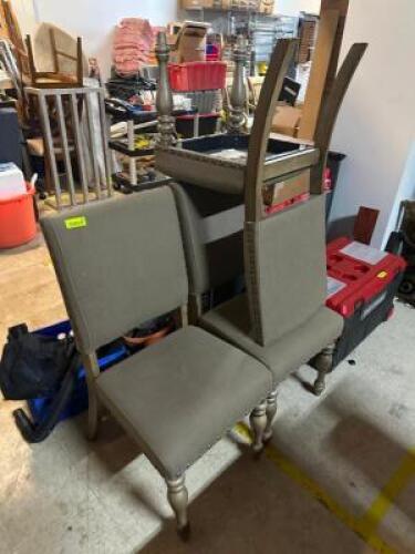 (3) - DINNING CHAIRS