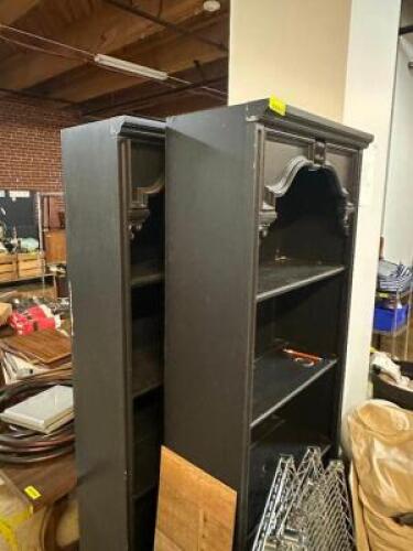 (2) - BOOK SHELVES
