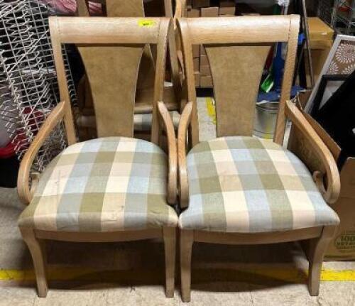 (4) - ARM CHAIRS