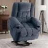 DESCRIPTION: (1) POWER RECLINER BRAND/MODEL: UOPYNE INFORMATION: GRAY WITH REMOTE RETAIL$: $2938.17 EA QTY: 1
