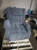 DESCRIPTION: (1) POWER RECLINER BRAND/MODEL: UOPYNE INFORMATION: GRAY WITH REMOTE RETAIL$: $2938.17 EA QTY: 1 - 2