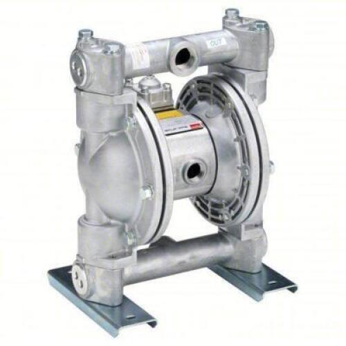 DESCRIPTION: (1) DOUBLE DIAPHRAGM PUMP BRAND/MODEL: DAYTON #6PY44 INFORMATION: AIR, ALUMINUM, BOLT, 1 IN FLUID CONNECTION SIZE, NPT, BUNA TO N, BUNA T