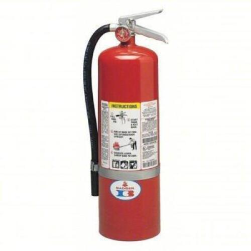 DESCRIPTION: (1) FIRE EXTINGUISHER BRAND/MODEL: BADGER #36MA29 INFORMATION: 4A:80B:C, MONOAMMONIUM PHOSPHATE, 10 TO MB TO 8H SIZE: 10 LB CAPACITY RETA