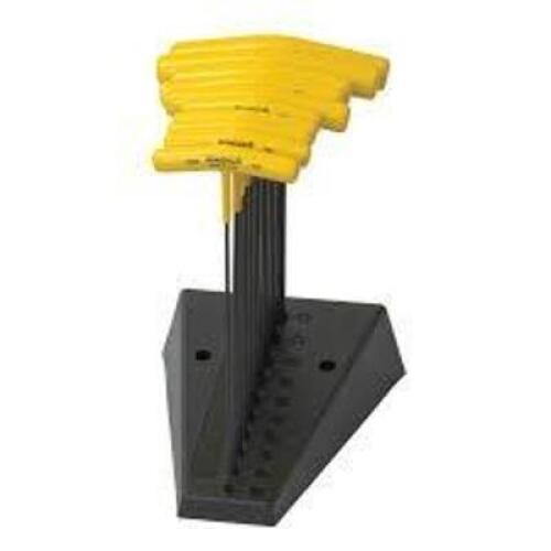 DESCRIPTION: (1) HEX T TO HANDLE SET BRAND/MODEL: BONDHUS #15390 INFORMATION: 10 PIECES SIZE: 9" RETAIL$: $68.95 EA QTY: 1
