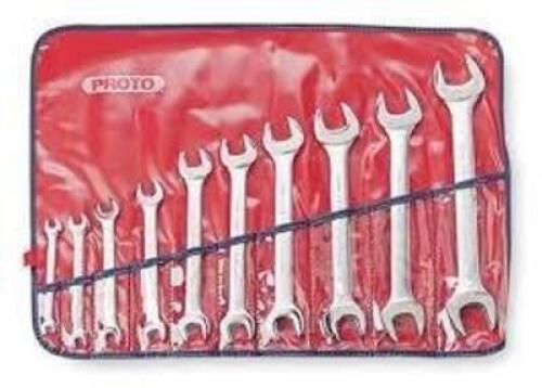 DESCRIPTION: (1) SET OF WRENCHES BRAND/MODEL: PROTO #J30000A INFORMATION: 10 PIECES RETAIL$: $183.99 EA QTY: 1