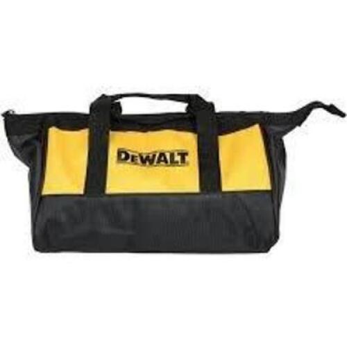 DESCRIPTION: (1) TOOL BAG BRAND/MODEL: DEWALT INFORMATION: YELLOW AND BLACK SIZE: MEDIUM RETAIL$: $41.52 EA QTY: 1