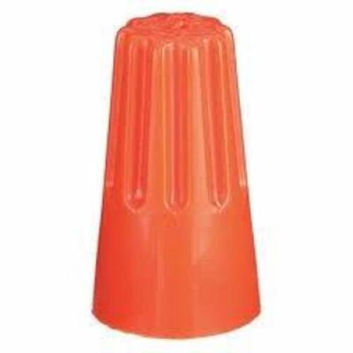 DESCRIPTION: (5) BOXES OF (300) TWIST ON WIRE CONNECTOR BRAND/MODEL: POWER FIRST #5UYH7 INFORMATION: ORANGE RETAIL$: $34.94 EA QTY: 5