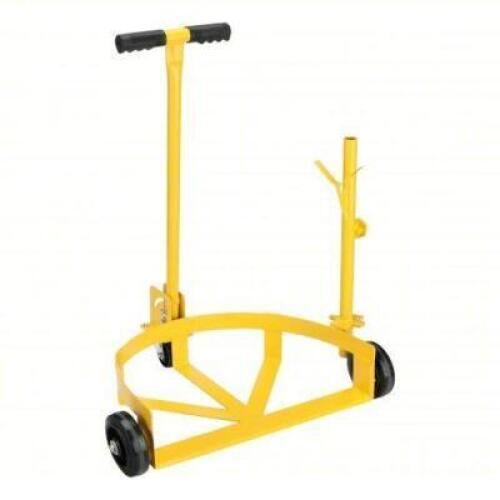 DESCRIPTION: (1) EASY TO LOAD DRUM DOLLY BRAND/MODEL: PRODUCT NUMBER #6FVJ3 INFORMATION: YELLOW, LOW PROFILE, 1200 LB CAPACITY SIZE: 5 GAL TO 55 GAL R