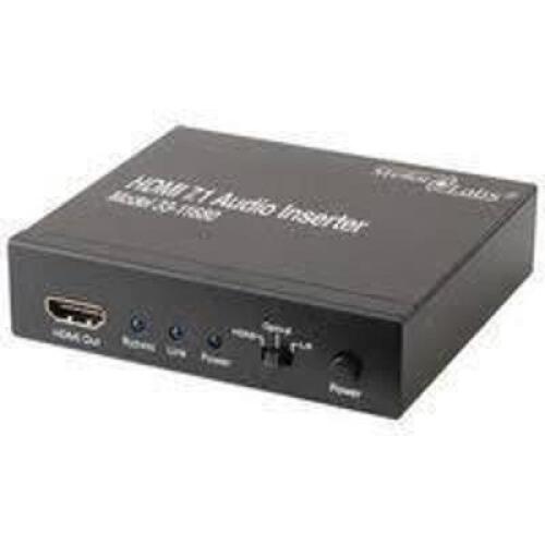 DESCRIPTION: (1) AUDIO INSERTER BRAND/MODEL: STELLAR LABS #33 TO 11680 INFORMATION: HDMI 7.1 RETAIL$: $36.00 EA QTY: 1