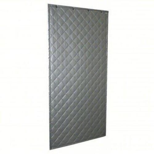 DESCRIPTION: (1) WALL BLANKET, NOISE ABSORBING BRAND/MODEL: SOUND SEAL #5T498 INFORMATION: 0.75 NRC, GRAY SIZE: 8 FT OVERALL LG, 4 FT OVERALL WD, 1 IN