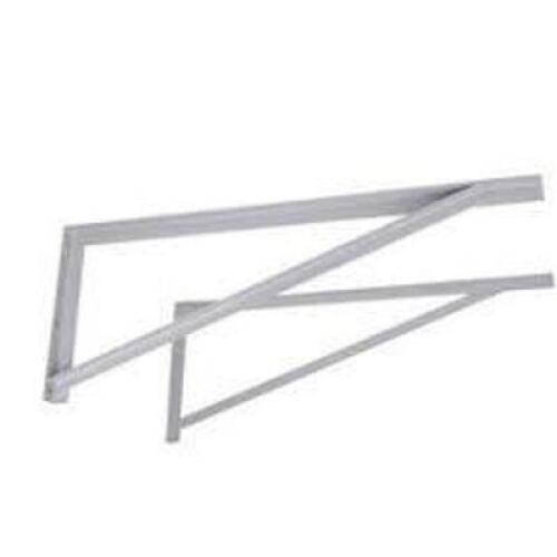 DESCRIPTION: (1) SET OF (2) AIR CONDITIONER MOUNTING BRACKETS BRAND/MODEL: DIVERSITECH #ACB TO 42 INFORMATION: BLACK RETAIL$: $100.48 EA QTY: 1
