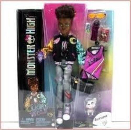 DESCRIPTION: (1) ACTION FIGURE DOLL BRAND/MODEL: MONSTER HIGH INFORMATION: CLAWDEEN WOLF RETAIL$: $39.95 EA QTY: 1