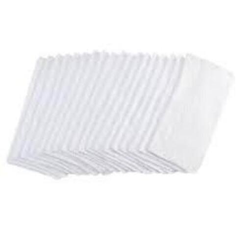 DESCRIPTION: (2) PACKS OF (18) BAR MOP DISHCLOTHS BRAND/MODEL: MAINSTAYS INFORMATION: WHITE SIZE: 12" X 12" RETAIL$: $10.97 EA QTY: 2