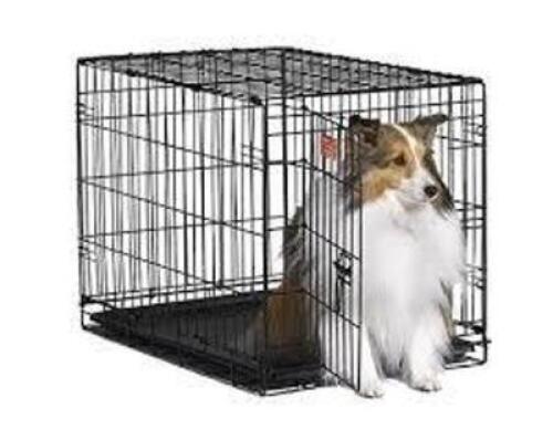 DESCRIPTION: (1) DOG CRATE BRAND/MODEL: MIDWEST #1530 INFORMATION: BLACK, WIRE RETAIL$: $53.45 EA QTY: 1
