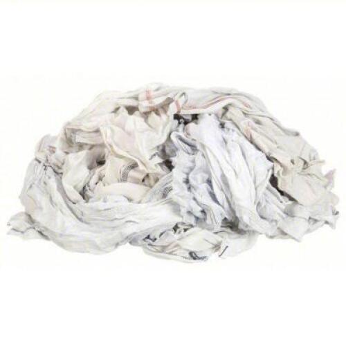 DESCRIPTION: (1) CASE OF CLOTH RAG COTTON T TO SHIRT BRAND/MODEL: TOUGH GUY #20G115 INFORMATION: WHITE SIZE: 25 LB RETAIL$: $100.00 EA QTY: 1