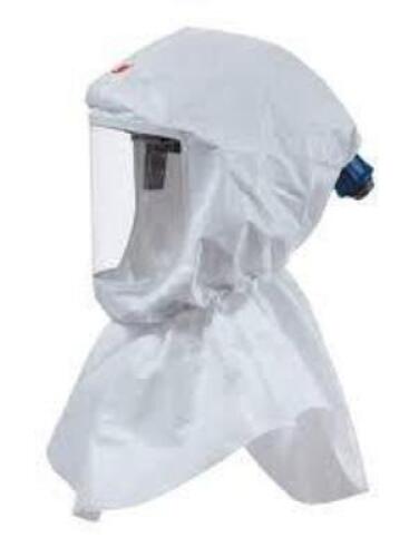 DESCRIPTION: (10) REPLACEMENT HOOD WITH INNER COLLAR BRAND/MODEL: VERSAFLO, 3M #S TO 605 TO 10 INFORMATION: WHITE RETAIL$: $372.99 TOTAL QTY: 10
