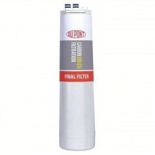DESCRIPTION: (4) QUICK CONNECT FILTER BRAND/MODEL: DUPONT #25CA81 INFORMATION: 1 MICRON, 2 GPM SIZE: 13 IN OVERALL HT, 3 IN DIA RETAIL$: $27.88 EA QTY