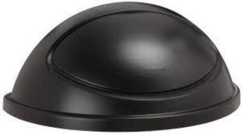 DESCRIPTION: (4) TRASH CAN LID WITH SWINGING DOOR BRAND/MODEL: RUBBERMAID #FG362000BLA INFORMATION: BLACK RETAIL$: $49.00 EA QTY: 4