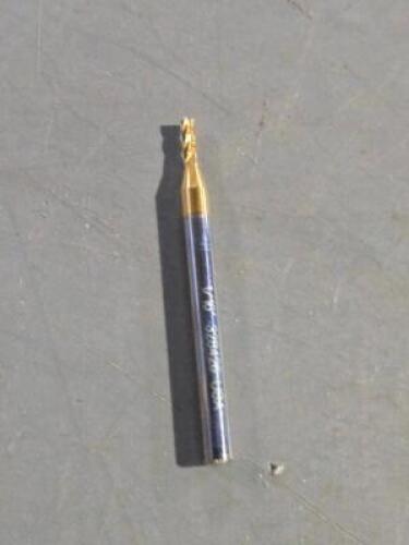 DESCRIPTION: (1) SOLID CARBIDE SQ END MILL BRAND/MODEL: HERTEL 882250097 SIZE: 1/16x 1/8 QTY: 1