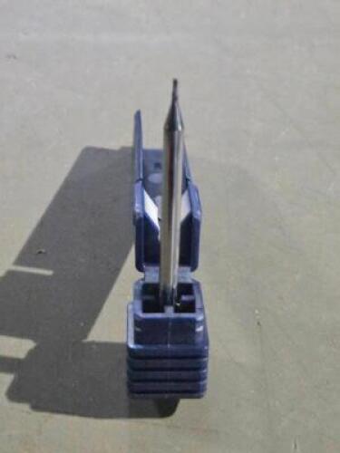 DESCRIPTION: (1) SOLID CARBIDE BALL END MILL BRAND/MODEL: FRAISA D5792100 SIZE: 1/3" DIA QTY: 1