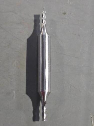 DESCRIPTION: (1) HSS DE SQ END MILL BRAND/MODEL: HERTEL 87151205 SIZE: 1/8" X 3/8"X 3/8" RETAIL$: 21.96 QTY: 1