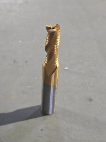 DESCRIPTION: (1) COBALT ROUGHING END MILL BRAND/MODEL: VC 80260201 SIZE: 5/16"X3/8X3/4 QTY: 1