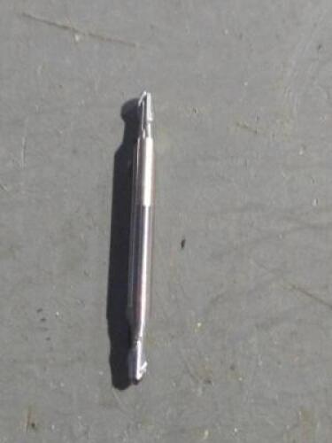 DESCRIPTION: (1) SOLID CARBIDE BALL END MILL BRAND/MODEL: ATRAX 85307064 SIZE: 3/32" X 3/16"X1/8" RETAIL$: 29.04 QTY: 1