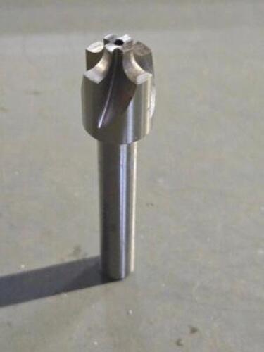 DESCRIPTION: (1) COBALT CORNER ROUNDING ENDMILL BRAND/MODEL: INTERSTATE 01831668 SIZE: 1/8X3/8X5/8" RETAIL$: 69.18 QTY: 1