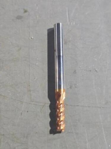 DESCRIPTION: (4) SOLID CARBIDE SQ ENDMILL BRAND/MODEL: ACCUPRO 07771322 SIZE: 5/32"X1/2"X3/16" RETAIL$: 62.88 QTY: 4