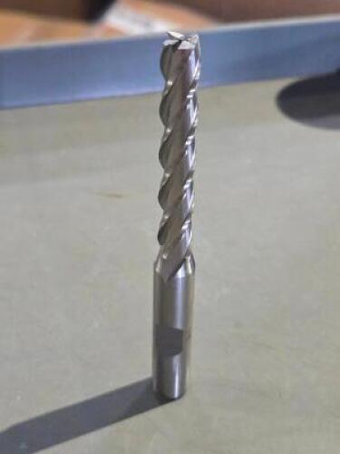 DESCRIPTION: (1) HSS SQ END MILL BRAND/MODEL: HERTEL 41118357 SIZE: 5/16"X2" X3/8" RETAIL$: 35.99 QTY: 1