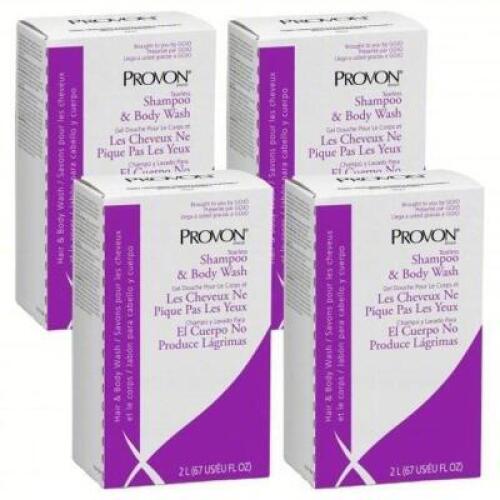 DESCRIPTION: (4) SHAMPOO AND BODY WASH BRAND/MODEL: PROVON 2234 TO 04 SIZE: 2000mL RETAIL$: 121.4 QTY: 4