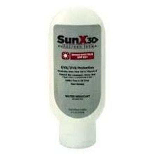 DESCRIPTION: (1) CASE OF (24) TOTTLES 30SPF SUNSCREEEN LOTION BRAND/MODEL: SUNEX 18 TO 202G SIZE: 2oZ RETAIL$: 110.76 QTY: 1