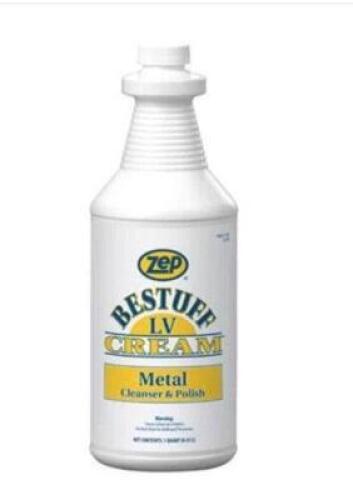 DESCRIPTION: (6) METAL CLEANER AND POLISH BRAND/MODEL: ZEP BESTSTUFF LV SIZE: 1QT RETAIL$: 57.32 QTY: 6