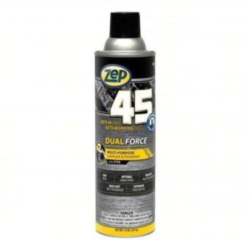 DESCRIPTION: (4) GENERAL PURPOSE LUBRICANT BRAND/MODEL: ZEP 45 SIZE: 14OZ RETAIL$: 88.95 QTY: 4