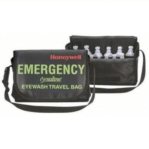 DESCRIPTION: (1) EYEWASH TRAVEL PACK BRAND/MODEL: EYESALINE 3PVJ1 SIZE: 12 BOTTLES RETAIL$: 105.95 QTY: 1