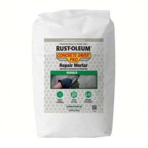 DESCRIPTION: (2) REPAIR MORTAR BRAND/MODEL: RUSTOLEUM 833PM5 SIZE: 50LB RETAIL$: 61.32 QTY: 2