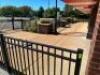 APPROX 70' OF METAL FENCING. - 2