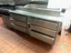 72" SIX DRAWER REFRIGERATED PREP COOLER .