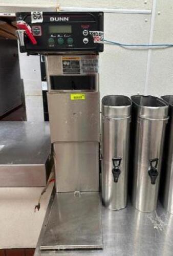 BUNN ITCB COMMERCIAL TEA BREWER W/ (2) STAINLESS DECANTERS