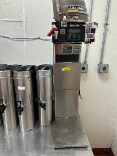 BUNN ITCB COMMERCIAL TEA BREWER W/ (2) STAINLESS DECANTERS