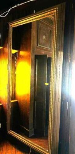 5' X 4' LARGE HEAVY FRAME MIRROR.
