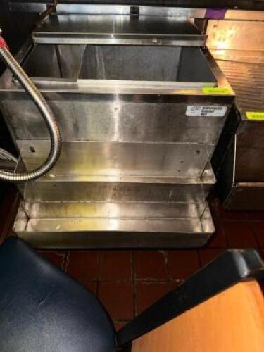 22" STAINLESS ICE KEEPER W/ SODA GUN