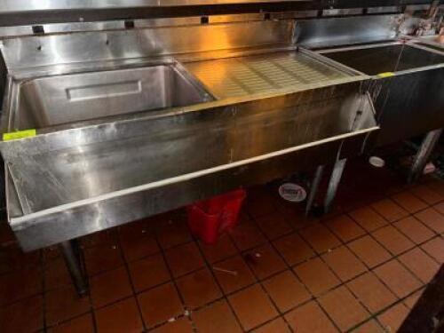 48" STAINLESS DRY BOARD WITH ICE KEEPER