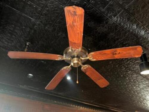 (7) ASSORTED CEILING FANS.
