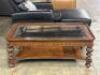 HIGH QUALITY GLASS TOP COFFEE TABLE - 3