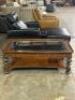 HIGH QUALITY GLASS TOP COFFEE TABLE - 4