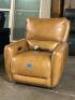 DERBAN 40" LEATHER ZERO GRAVITY RECLINER - 2