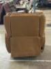 DERBAN 40" LEATHER ZERO GRAVITY RECLINER - 8