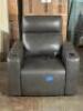 GREYMEL LEATHER POWER RECLINER - 2